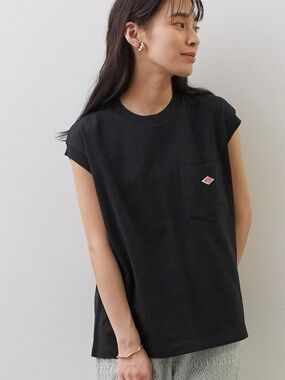 Danton 100% cotton black muscle tee size S